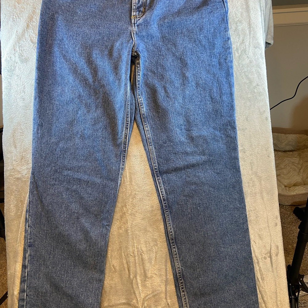 Cruel Girl Relaxed Fit Classic Blue Denim Jeans- Size 15L